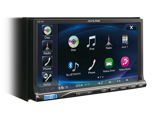 Магнитола Alpine ICS-X8