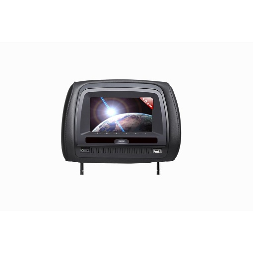 Подголовник с монитором и DVD 7 дюймов ACV AVM-607 GR серый