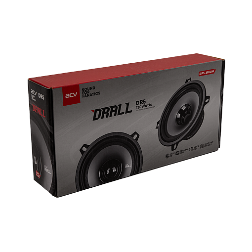 Широкополосная акустика 13 см ACV DR5 DRALL (пара)
