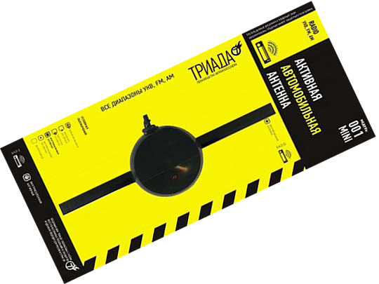 Всеволновая антенна FM Триада-001 Mini