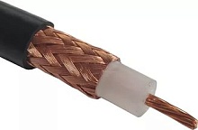 Антенный кабель с медной оплеткой Midland RG-58 С/U MIL