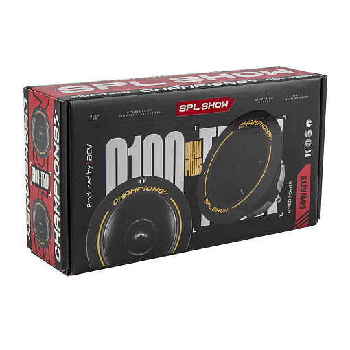 ВЧ динамик SPL SHOW 4" ACV C100-T50N (пара)