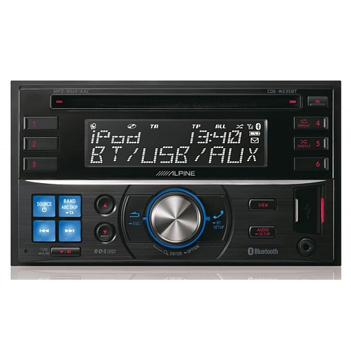 Автомагнитола Alpine CDE-W235BT 2DIN