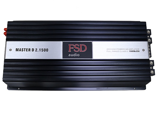 FSD audio MASTER D2.1500 Усилитель 2-канальный 2*1500Вт