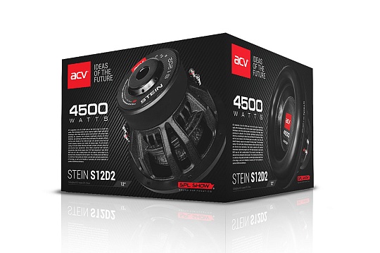 Сабвуфер SPL SHOW 1500 Вт RMS ACV STEIN S12D2