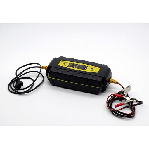 Зарядное устройство Вымпел-23 (гермет.корпус 2-6А 13.6/14.1/14.8В Гелев.АКБ Лодочные тяговые LED ин)