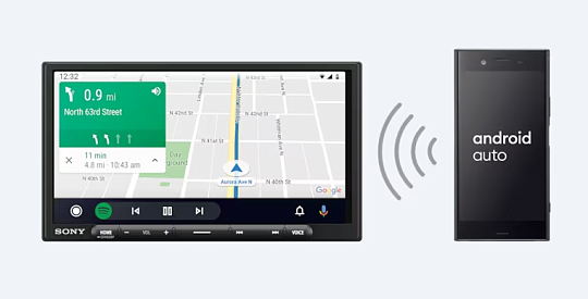 Цифровой мультимедиа-ресивер Sony XAV-AX4000