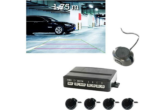 SWAT PT-134B Датчик парковки Black 18.5 мм