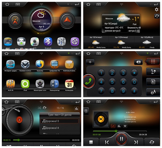 Автомагнитола Incar AHR-7280 2DIN
