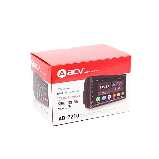 Универсальная автомобильная мультимедийная система на Android ACV AD-7210