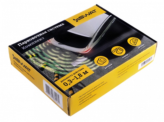 SWAT PT-114W Датчик парковки White /4 датчика 22 мм