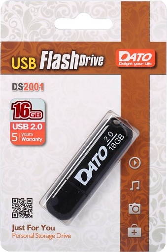 Flash накопитель Dato DS2001-16G, черный