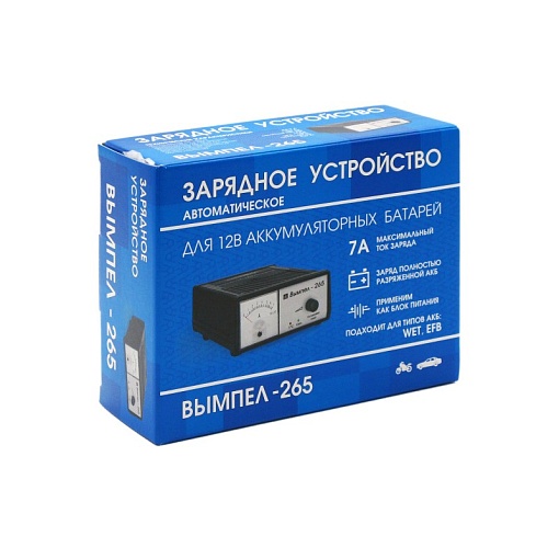 Зарядное устройство Вымпел-265 (автомат 7А 12В,стрелочный)