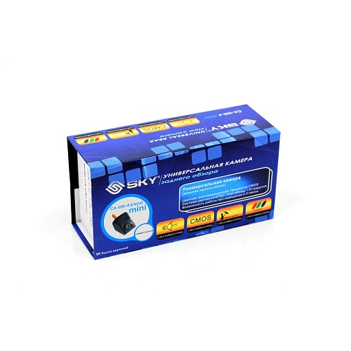 Камера заднего вида SKY CA-UNI-4 CMOS/0.1Lux/170град/NTSC