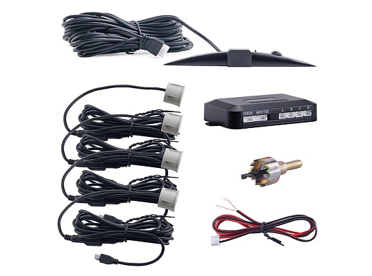 SWAT PT-114W Датчик парковки White /4 датчика 22 мм