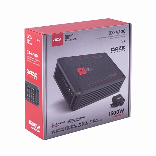 ACV DX-4.100 V4 Цифровой усилитель 4х100W