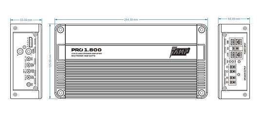AMP PRO 1.800 Усилитель