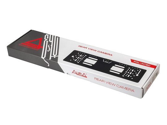 AURA RVC-7214 Камера в рамке номерного знака 0.1люкс RCA-AV