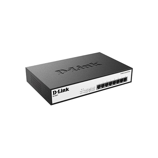 Коммутатор D-LINK DES-1008P+/A1A