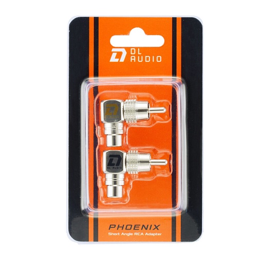 Угловой адаптер-переходник DL Audio Phoenix Short Angle RCA Adapter