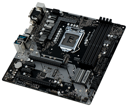 Материнская плата ASRock H370M PRO4