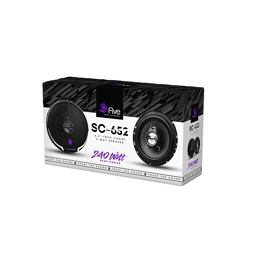 Коаксиальная акустика FIVE SC-652 6.5" (16,51 см)