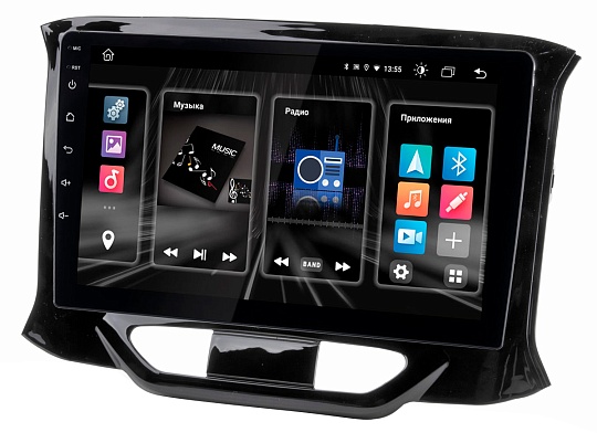 Incar DTA4-6304 Мультимедийный центр 9" Lada XRay Android10 BT WI-FI DSP 4-64GB