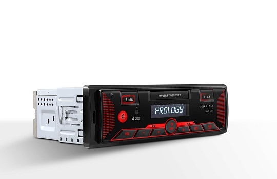 PROLOGY SMP-300 FM / USB ресивер с Bluetooth и магнитным держателем для смартфона