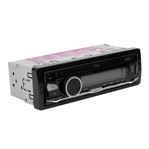 FIVE F20W (1din/белая/Bluetooth/USB/AUX/SD/FM/4*50)