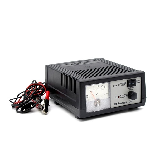 Зарядное устройство Вымпел-32 (автомат 0-20А 3х реж. стрелоч.амп) Гелев,AGM,Лодочные,Тяговые АКБ