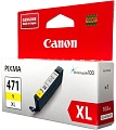 Картридж струйный CANON CLI-471XLY, 0349C001
