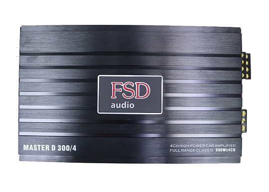 FSD audio MASTER D300/4 Усилитель 4-х канальный 4*300Вт