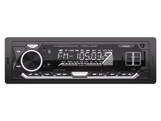 AURA FIREBALL-303BT USB/SD ресивер
