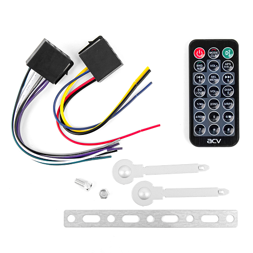 Автомобильный FM ресивер с BLUETOOTH, USB, SD, красная подсветка ACV AVS-932BR