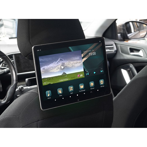 INCAR CDH-123BL Монитор в подголовник 12" Android 11 4+64Gb LTE 2160*1440