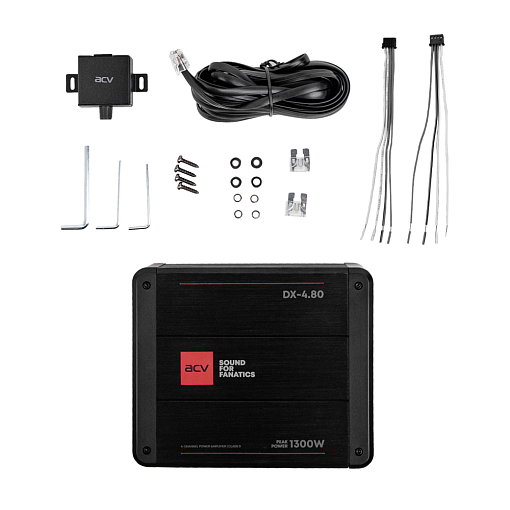 Цифровой усилитель 4x80W ACV DX-4.80 V2