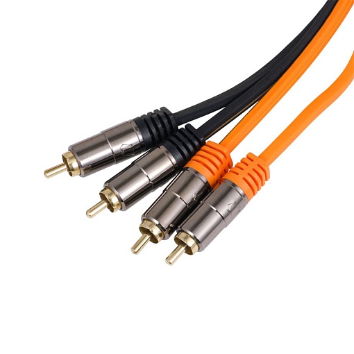 Кабель межблочный DL Audio Raven 4RCA 5 м