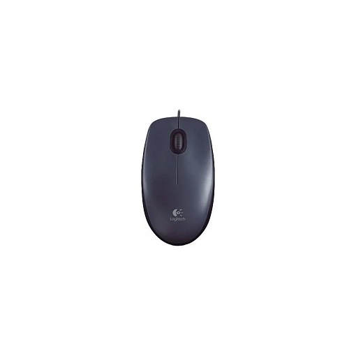 Мышь Logitech M90, черная, темно-серая