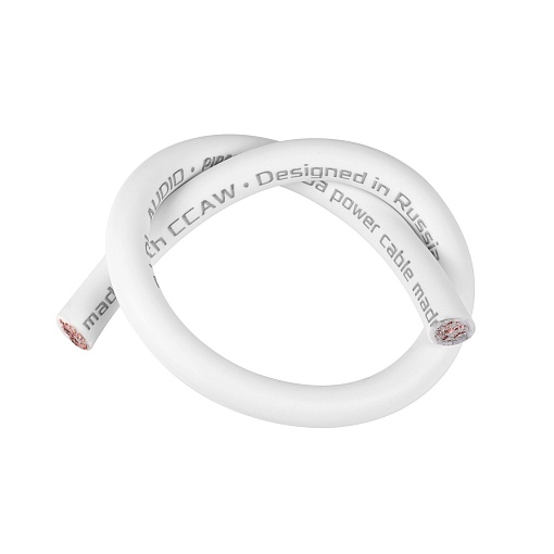 Силовой кабель DL Audio Piranha Power Cable 0GA White