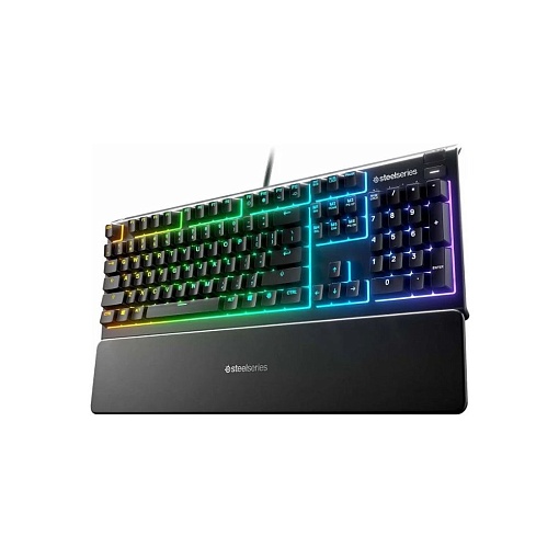Клавиатура STEELSERIES Apex 3 RU, 64805
