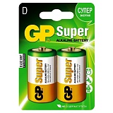 Батарейка GP Super Alkaline 13A LR20 D (2шт)