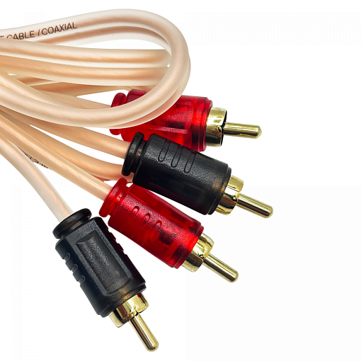 SWAT SIL-210 межблочный кабель 2rca-2rca, 1м медь