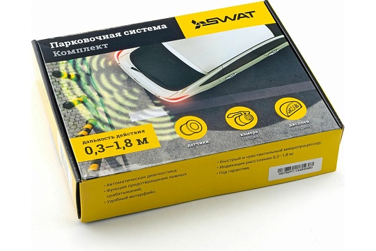 SWAT PT-134B Датчик парковки Black 18.5 мм