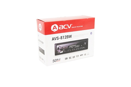 Магнитола USB/SD, MP3/WMA с Bluetooth ACV AVS-812BW