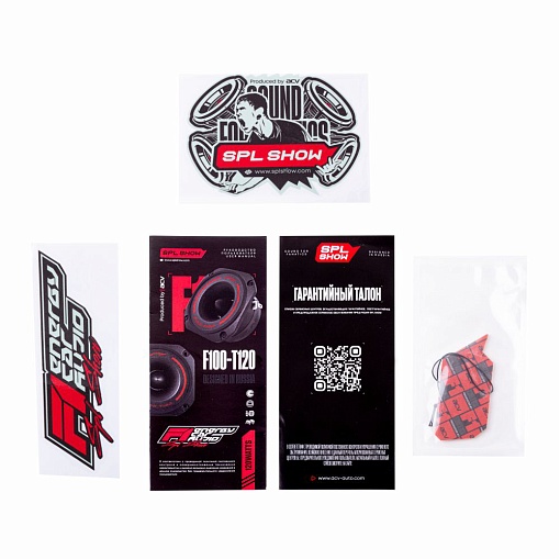 ВЧ динамик SPL SHOW 3.4" ACV F100-T120 (пара)