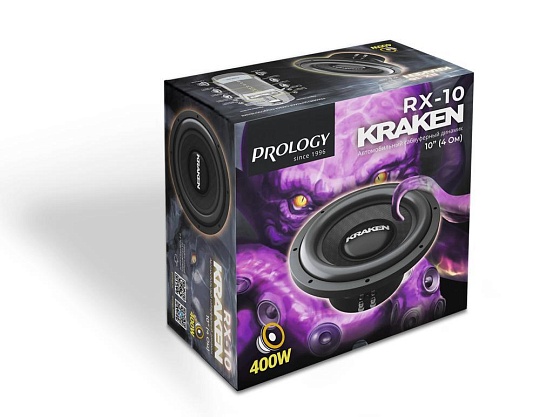 PROLOGY RX-10 KRAKEN Сабвуферный динамик 10 дюймов (250 мм)