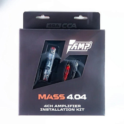 AMP MASS 4.04 Комплект проводов для 4-х канального усилителя CCA (10шт/кор)