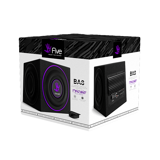 FIVE BA8 сабвуфер активный 8" с двумя пассивными излучателями