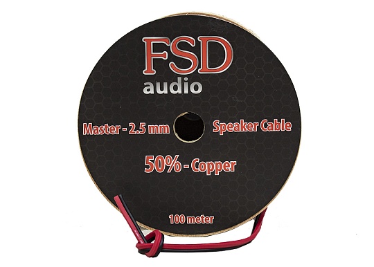 FSD audio MASTER-2.5mm Акустический кабель 2.5мм 50% медь (100м)