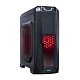 Корпус Miditower ExeGate EVO-8202-Red-600W-12, EX270568RUS
